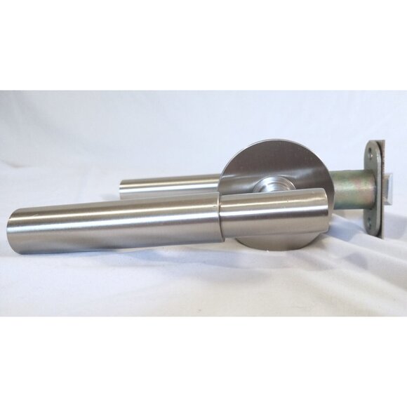 Emtek Door Set Disc Rosette Myles Lever - Picture 2 of 5